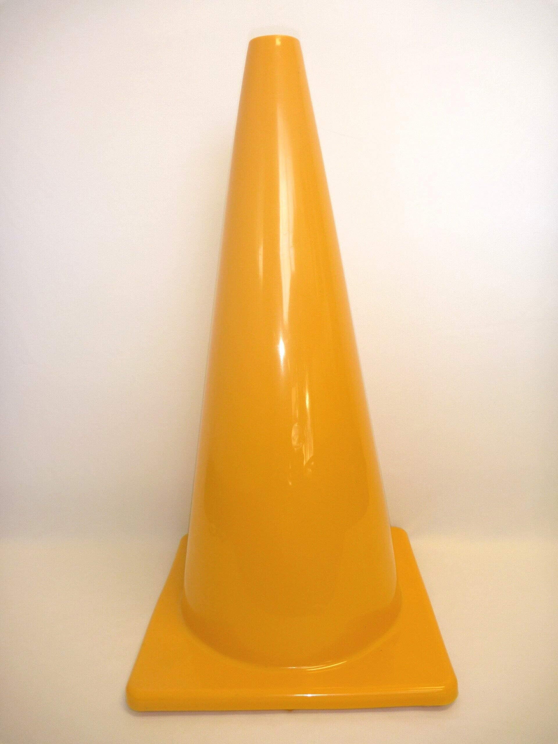 Everrich Industries Vinyl Cones - Square Base, 12" ~ 28" Height