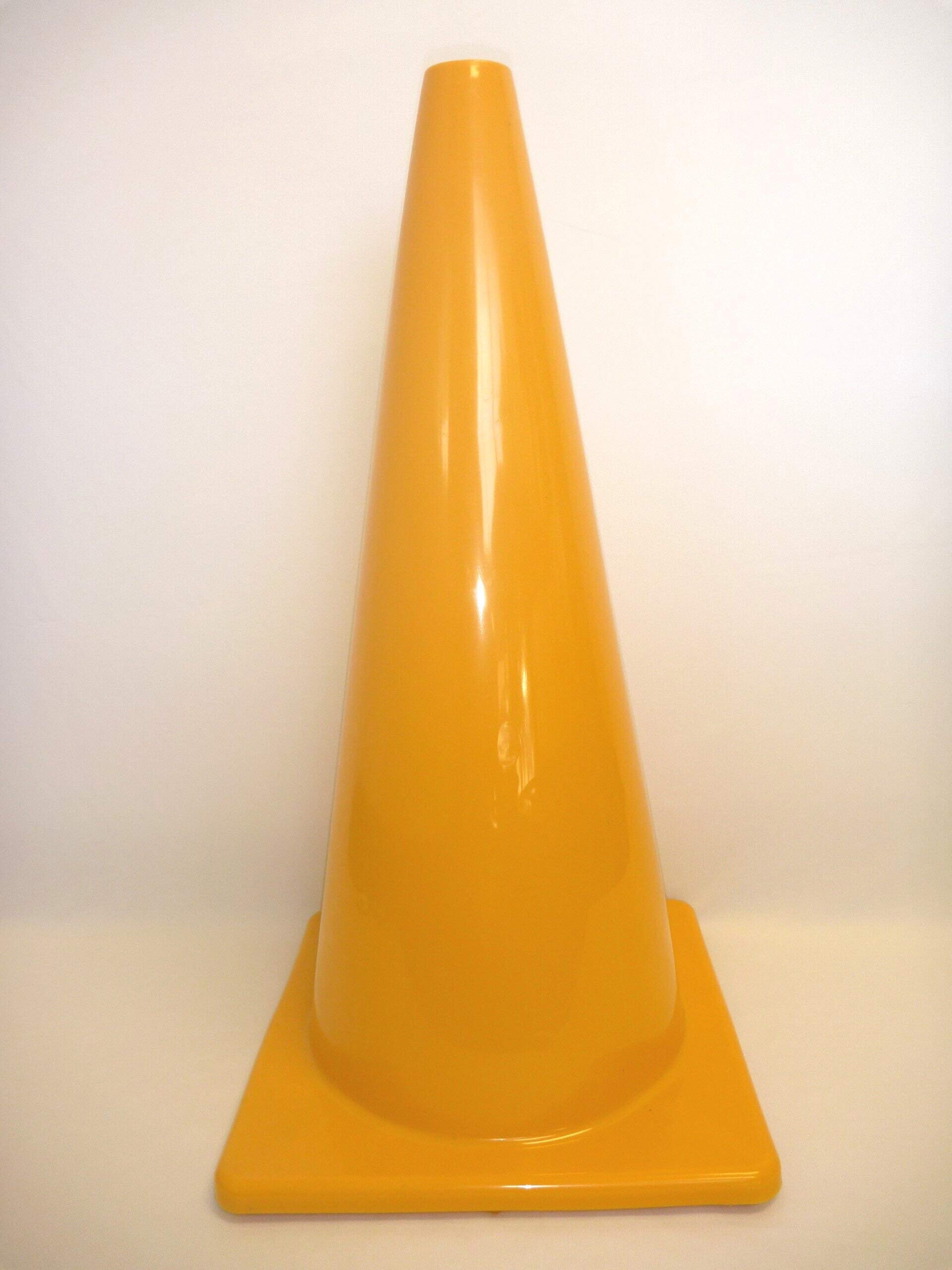 Everrich Industries Vinyl Cones - Square Base, 12" ~ 28" Height