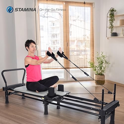 Miniatura 5 de AeroPilates Reformer Home Workout Equipment, Pilates Machine wResistance