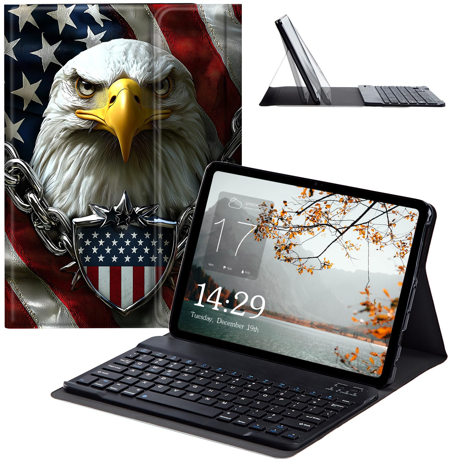 Étui clavier pour Kindle Fire HD 10 amovible Bluetooth - 8