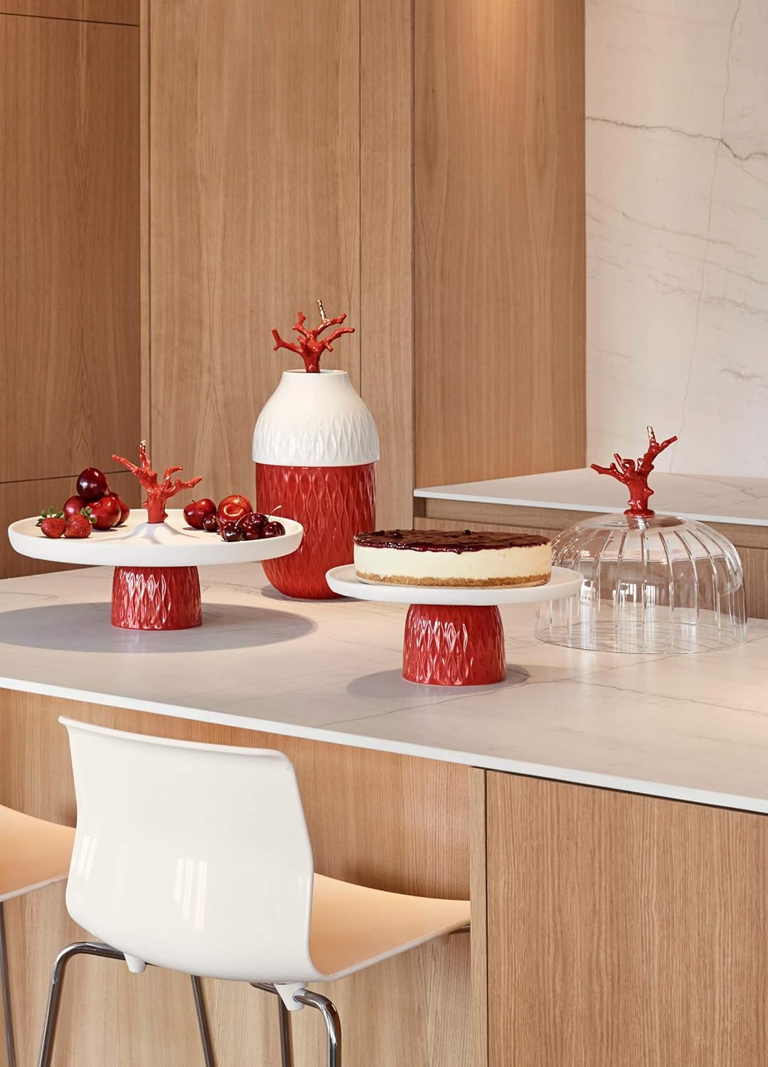 LLADRÓ Coral Vase. Porcelain Vase.