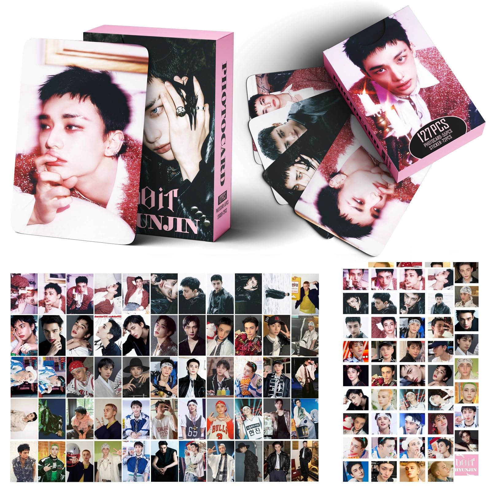 Stray Kids Lomo Lot De 55 Cartes Postales Kpop[u1602] - Beaux