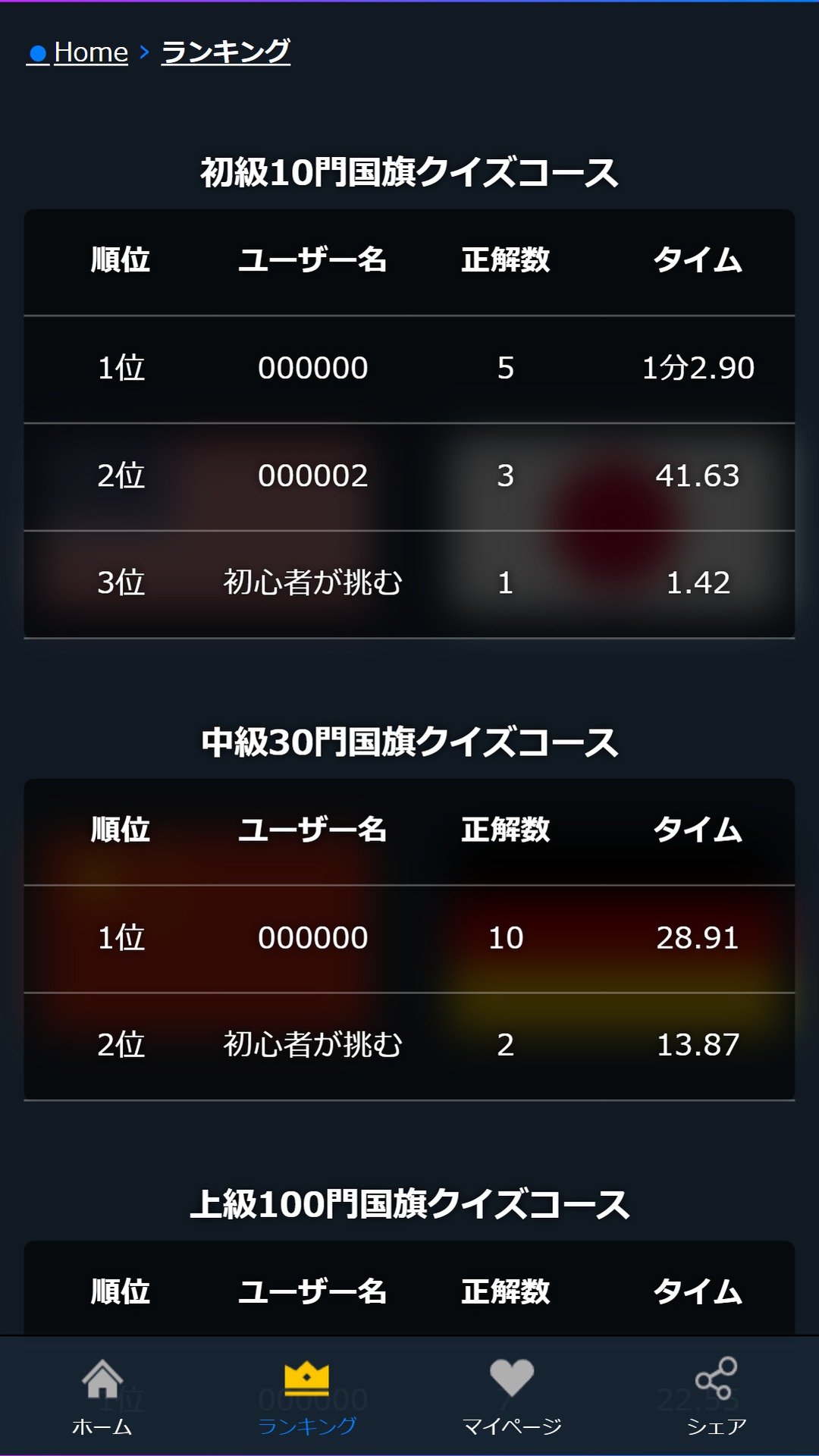 世界の国旗あてクイズ 全国ランキングで1位を目指そう Amazon Co Jp Appstore For Android