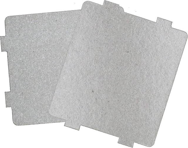 2 PCS Microwave Oven Parts Mica Slice Super Thick Heat Insulation Accessories,Waveguide Cover for Frigidaire 5304464061