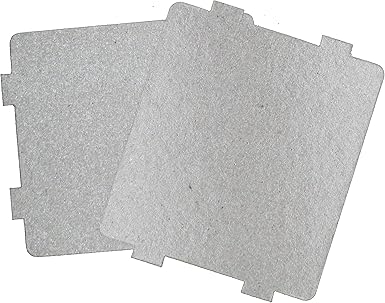 2 PCS Microwave Oven Parts Mica Slice Super Thick Heat Insulation Accessories,Waveguide Cover for Frigidaire 5304464061