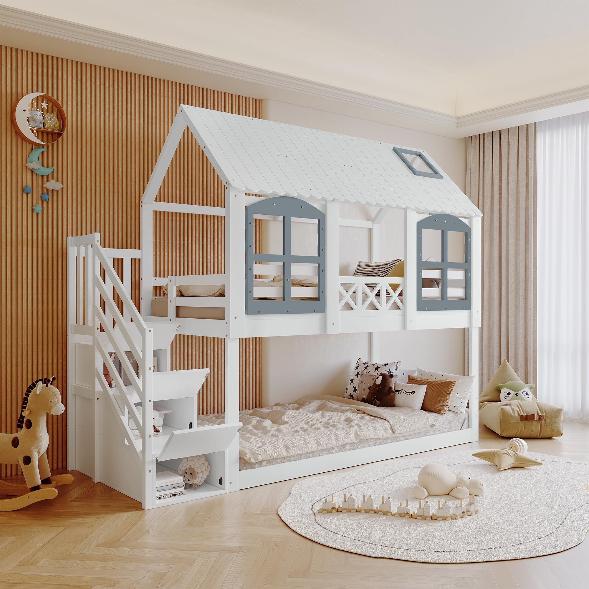 Bunk Bed Letto A Castello In Legno Letto A Castello Per Adulti