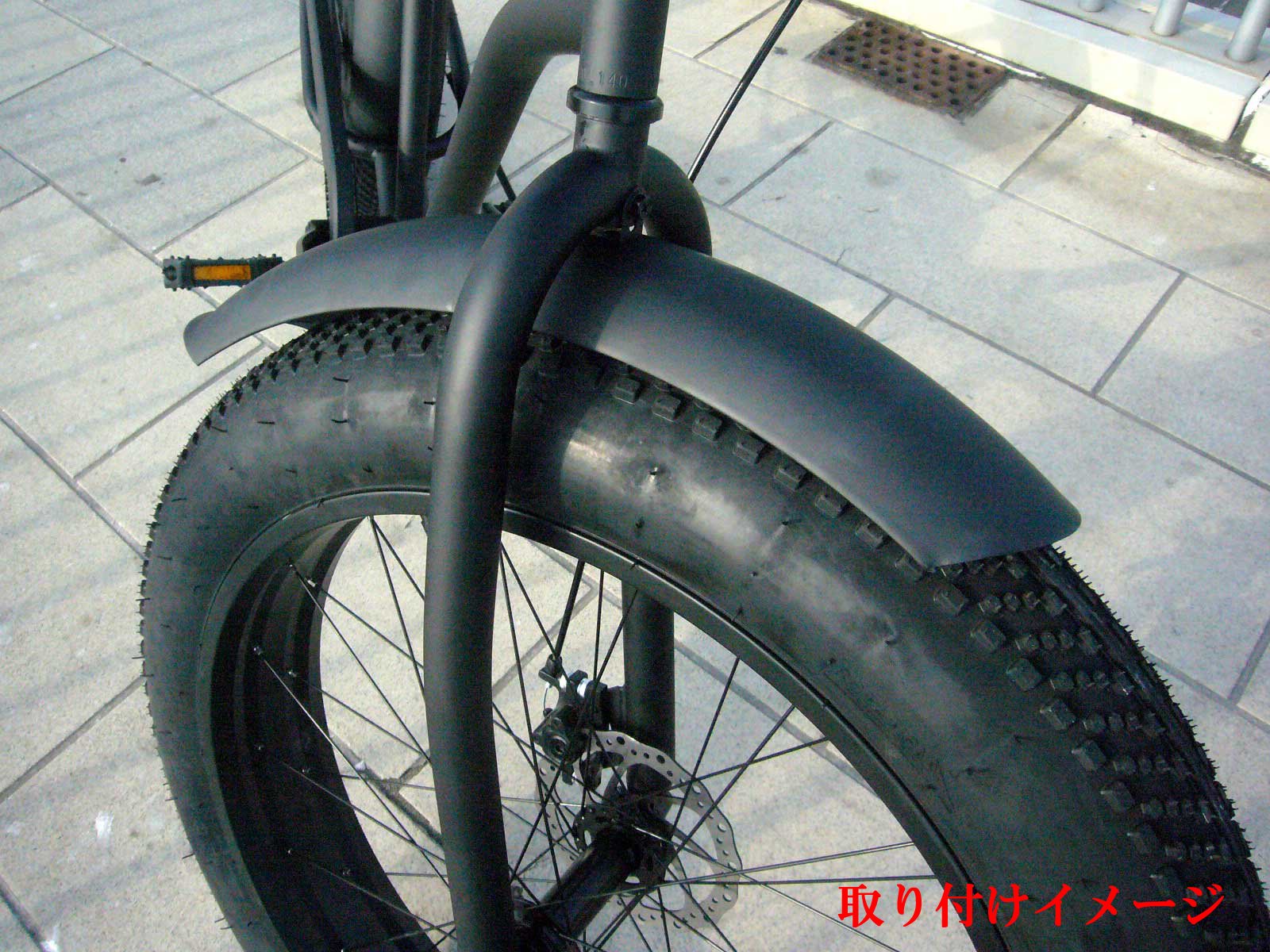 BRONX26インチ　ファットバイク（ドリンクホルダー・ライト・ロックセット） BRONX26インチ ファットバイク（ドリンクホルダー・ライト