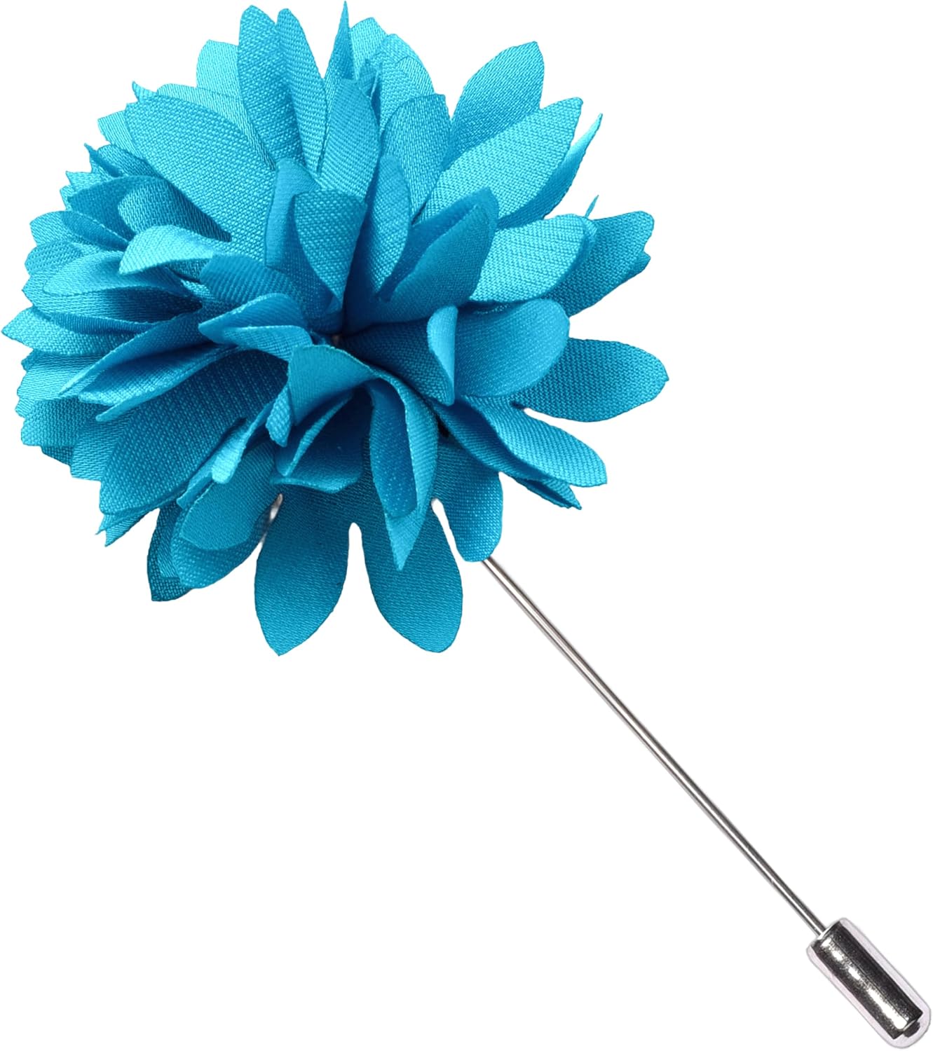 Branduce 3.15"(8cm) Mens Tie and Lapel Pin Solid Necktie Handkerchief Tie Clip Set for Men - Image 3