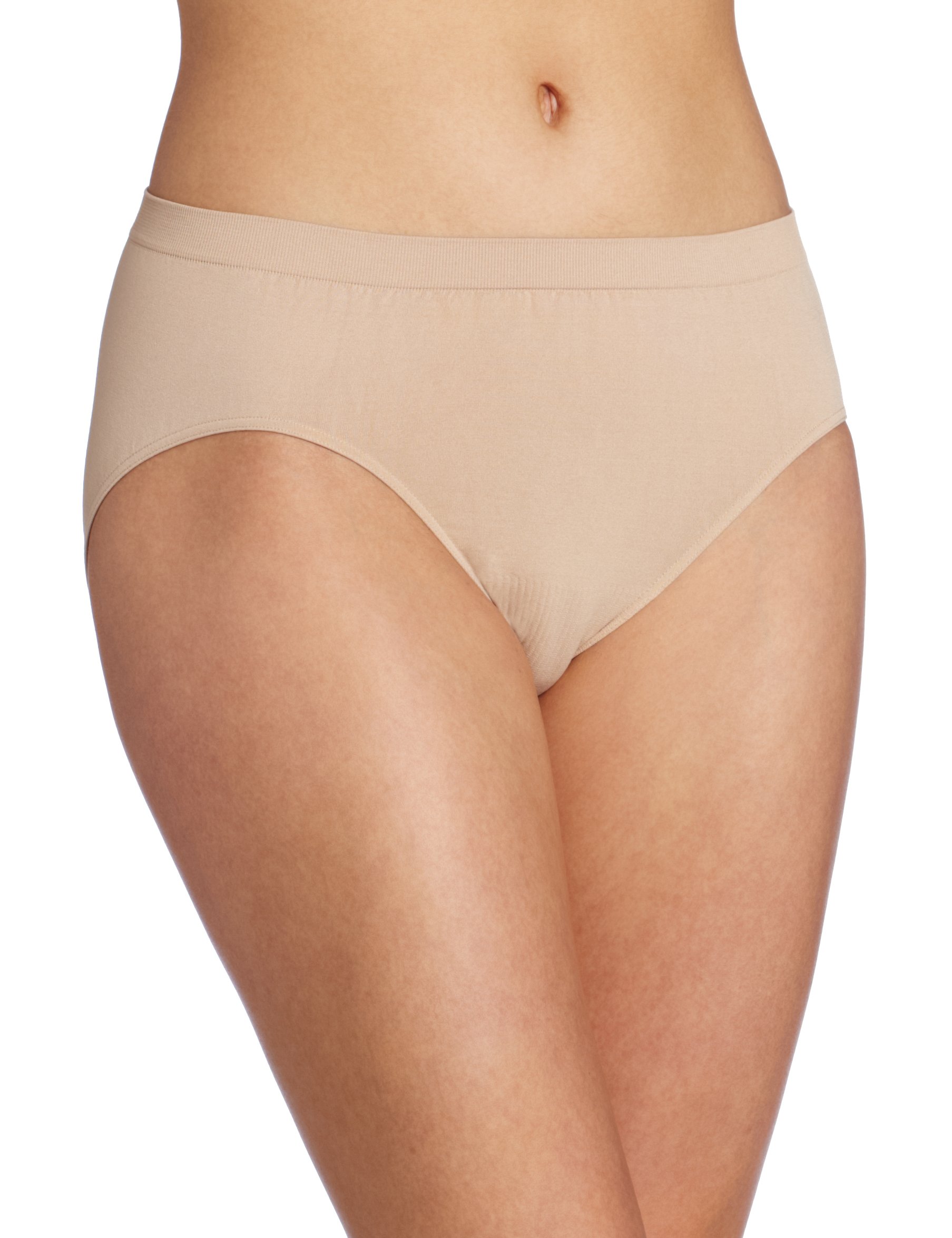 Women's Microfiber Hipster, Size 8/9 - Nude