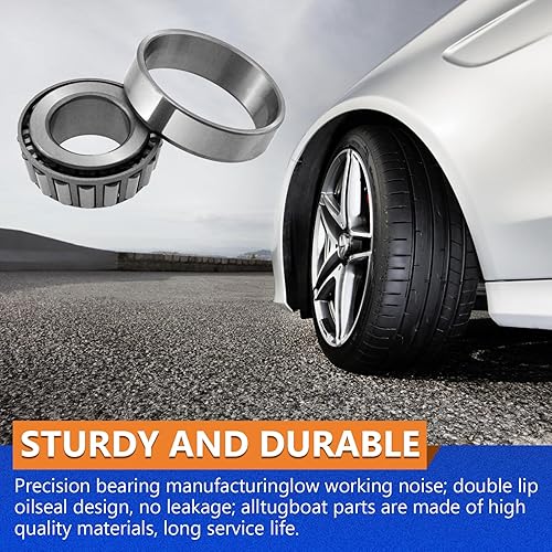Miniatura 6 de Maxfavor 6 piezas de rodamiento y sello de rueda delantera para Chevrolet 1970 1971 1972 1973 1974 1975 1976 1977 1978 Camaro Base RS LT Rally 4.1L