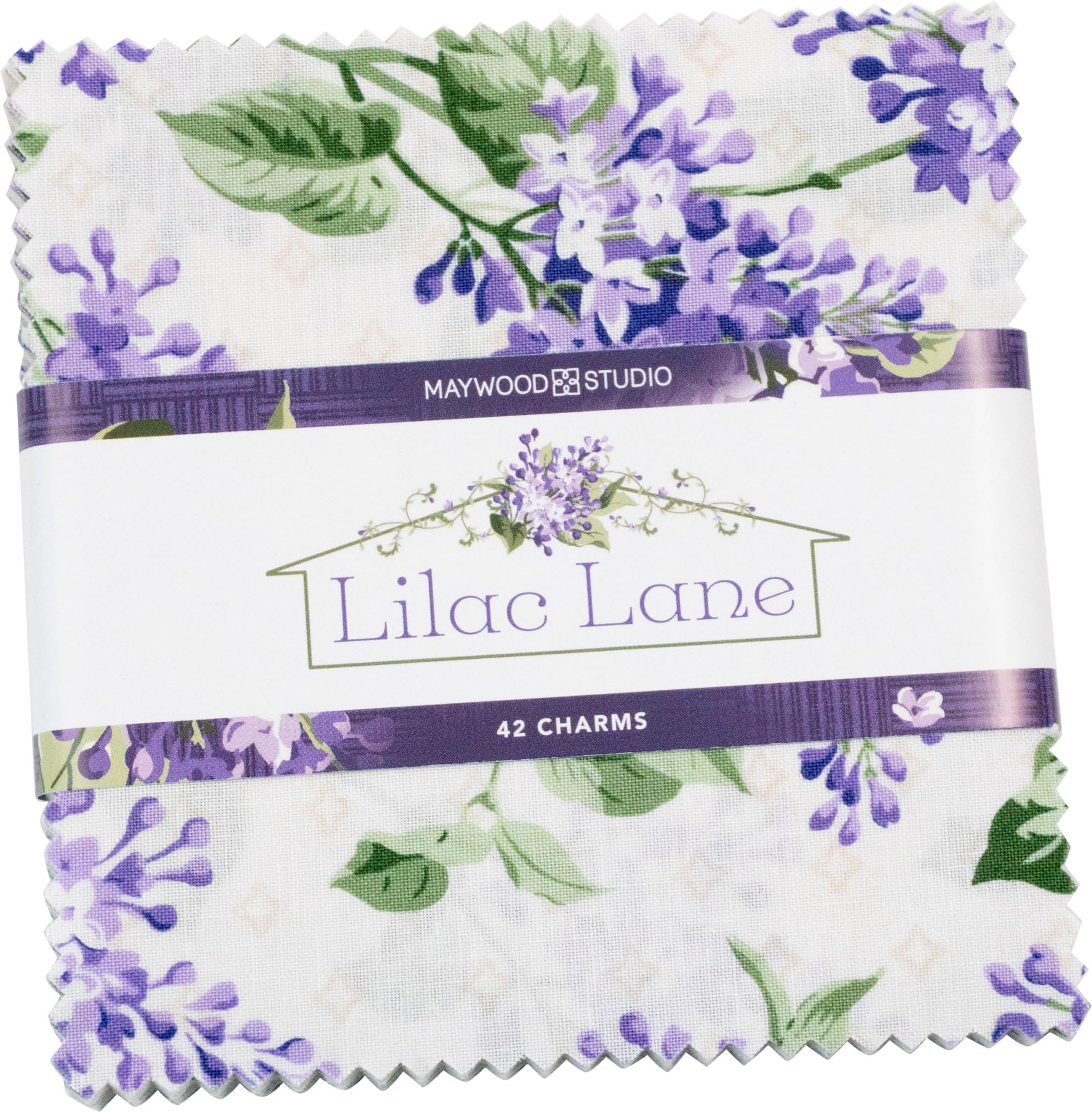 Maywood Studio - Lilac Lane 5" Squares 42 pcs