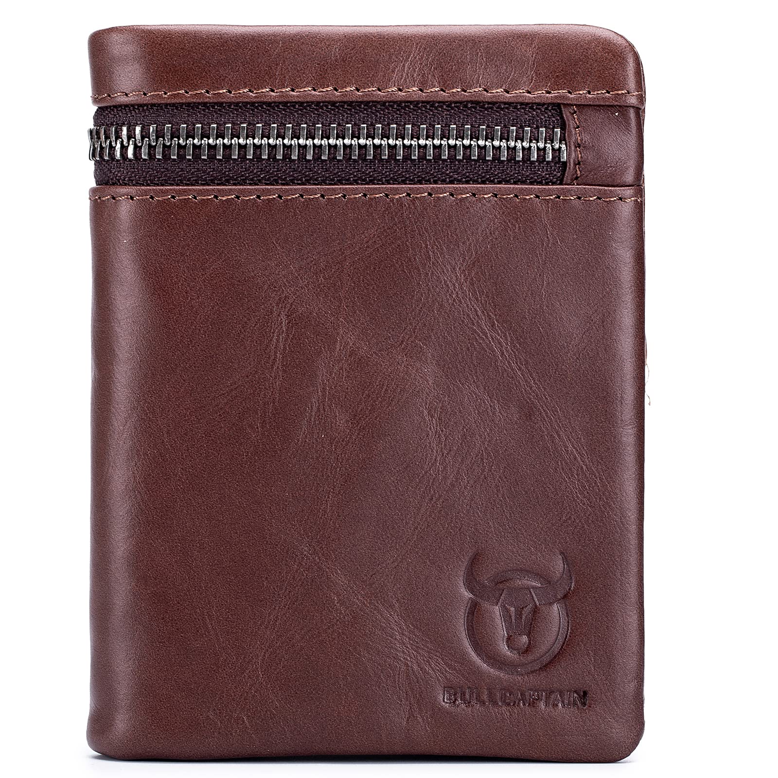 Portafoglio Uomo Pelle Piccolo Uomo Portafoglio Similpelle Porta Carte Di Credito Zip Sottile Tasca Fisarmonica Portafoglio Pelle Verticale