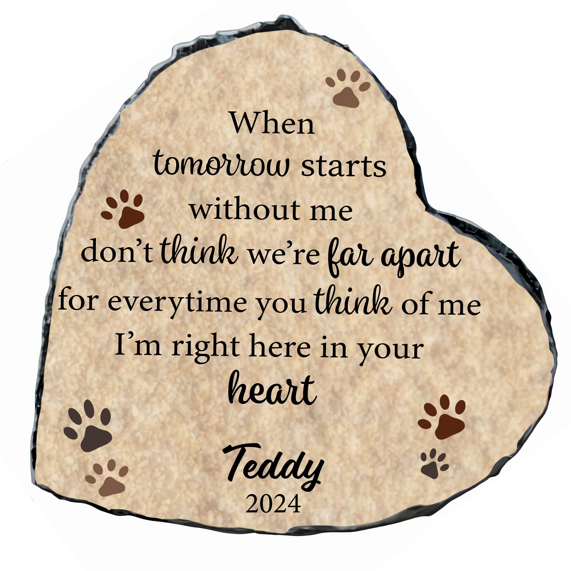 !RAKRISA Personalized Cat Memorial Stone - memorials and funerary pet | Mubboo