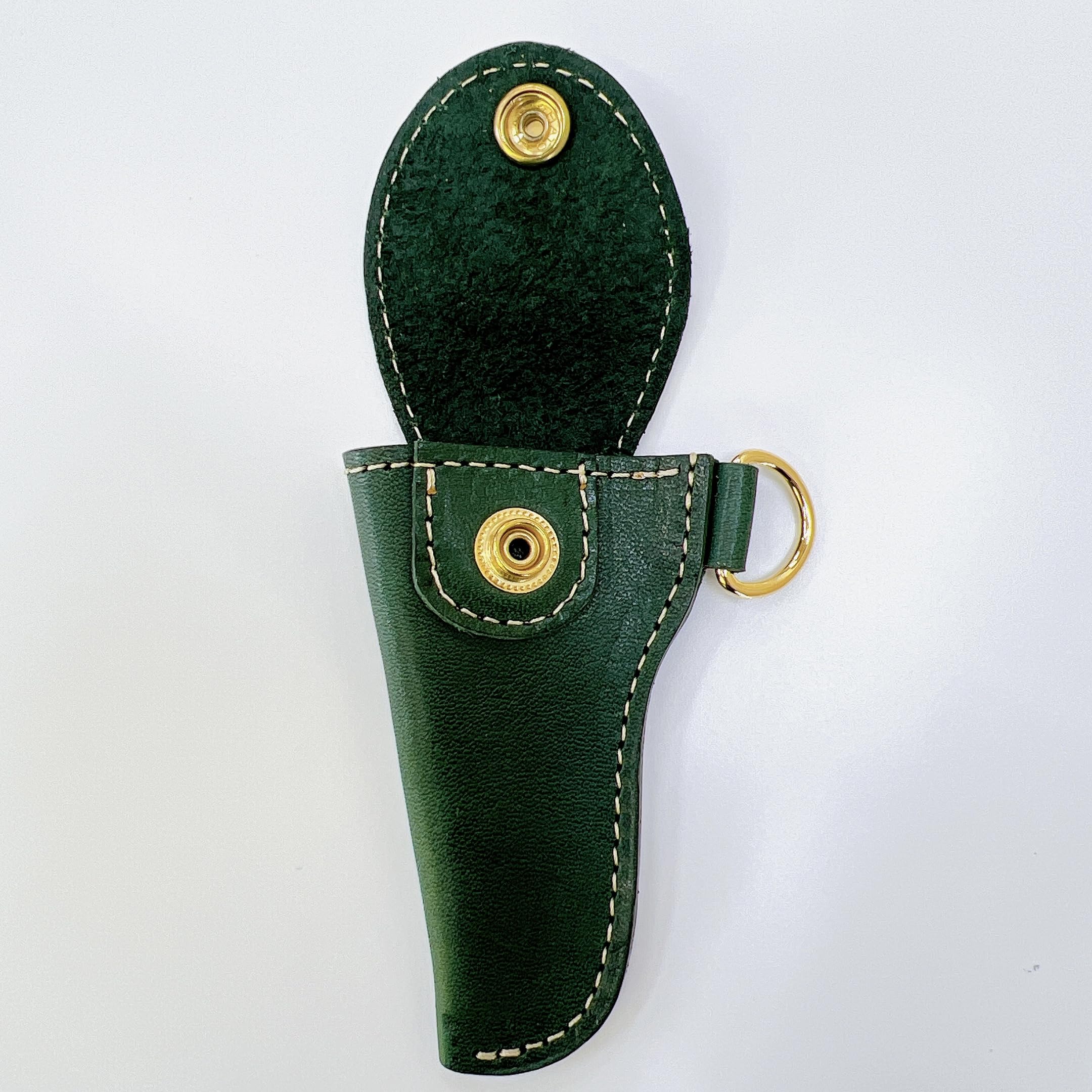 Amazon | ホルン (グリーン) マウスピースポーチ 本革 istfactory