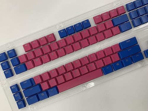 Miniatura 2 de Teclas de teclado Logitech G915TKL G915 G815, 111 teclas. Teclas de repuesto, teclado mecánico para juegos (azul y rosa)