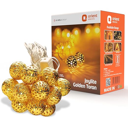 Orient Electric JOYLITE Golden TORAN Light