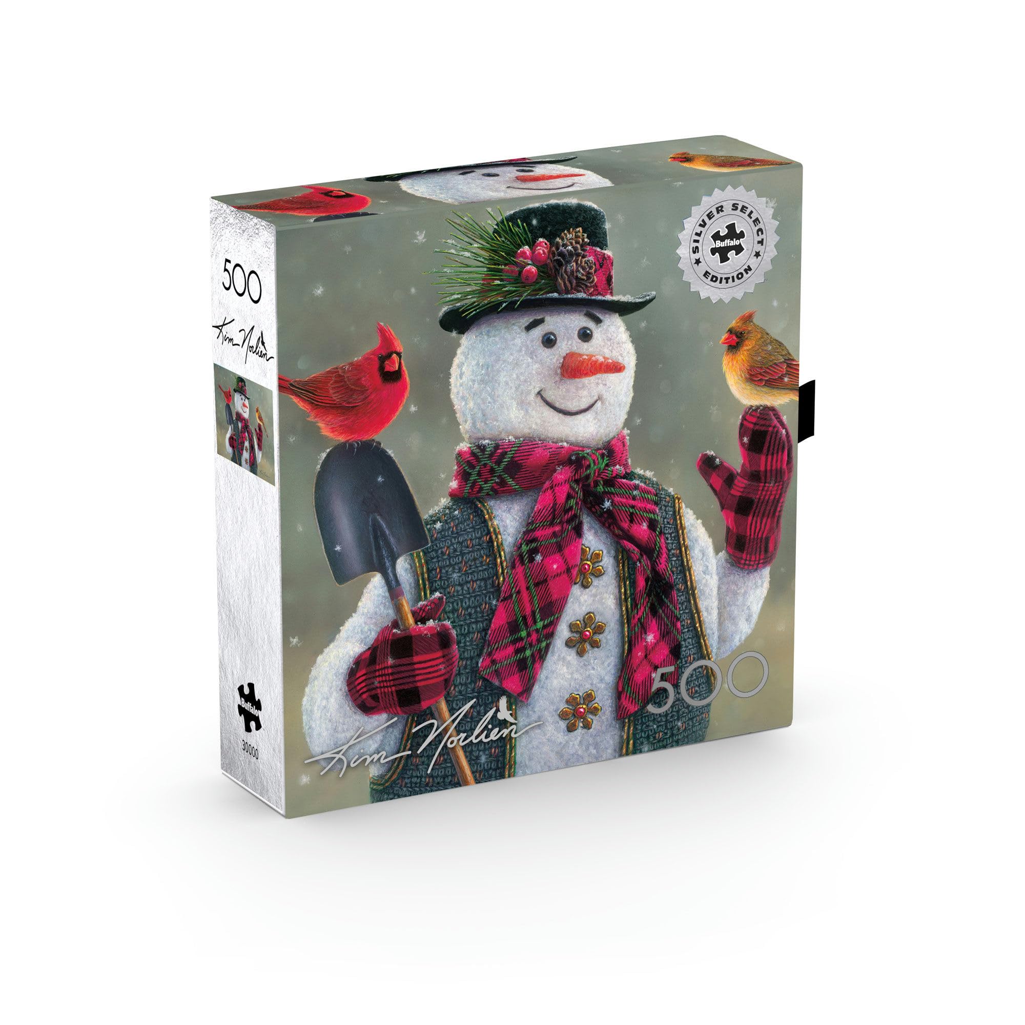 Amazon.com: Buffalo Games - Snow Grandpa - 500 Piece Jigsaw Puzzle