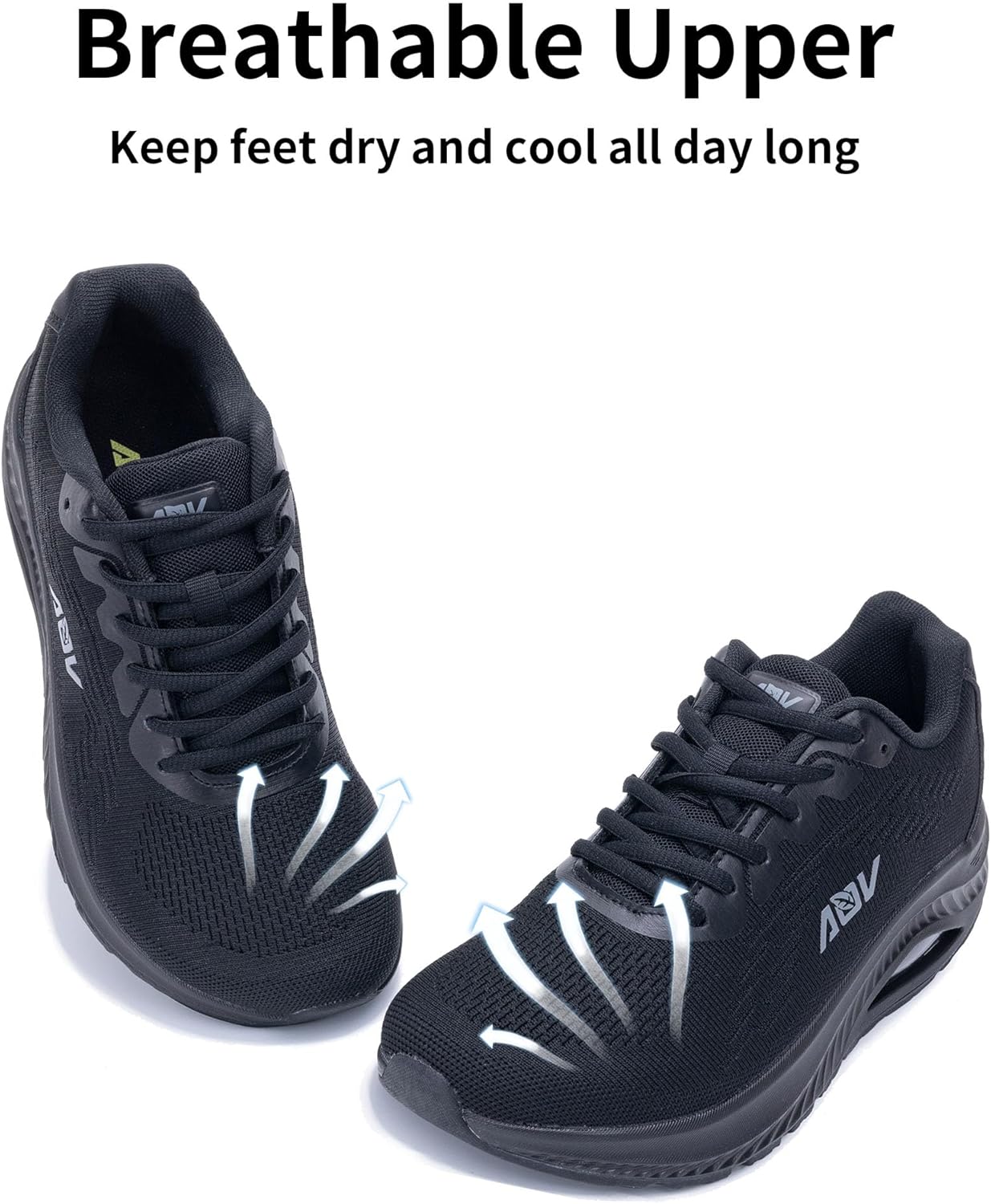 AOV Wide Toe Box Shoes Women Arch Support Walking Shoes Plantar Fasciitis Orthotic Tennis Sneakers - Image 5