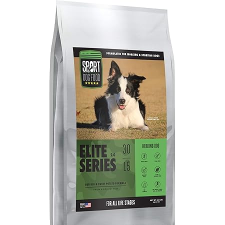 Amazon Com Active Series Tracking Dog Buffalo Formula Peas And Poultry Free Dry Dog Food 30 Lb Bag Pet Supplies