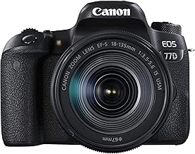 Canon EOS 77D DSLR Camera with EF-S 18 135 mm F3 5-5 IS USM Lens Black Refurbished Canon EOS 77D DSLR Camera with EF-S 18 135 mm F3 5-5 IS USM Lens Black Refurbished
