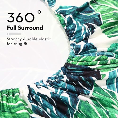 Miniatura 5 de Sábana bajera suave para cuna, elástica y transpirable, para niños y niñas, se adapta a colchones estándar para cuna y niños pequeños (hojas grandes)