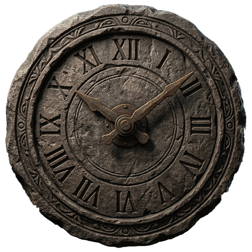 Ancient Stone Clock – Stone Wall Clock Display - Jaani Apps | Histórico ...