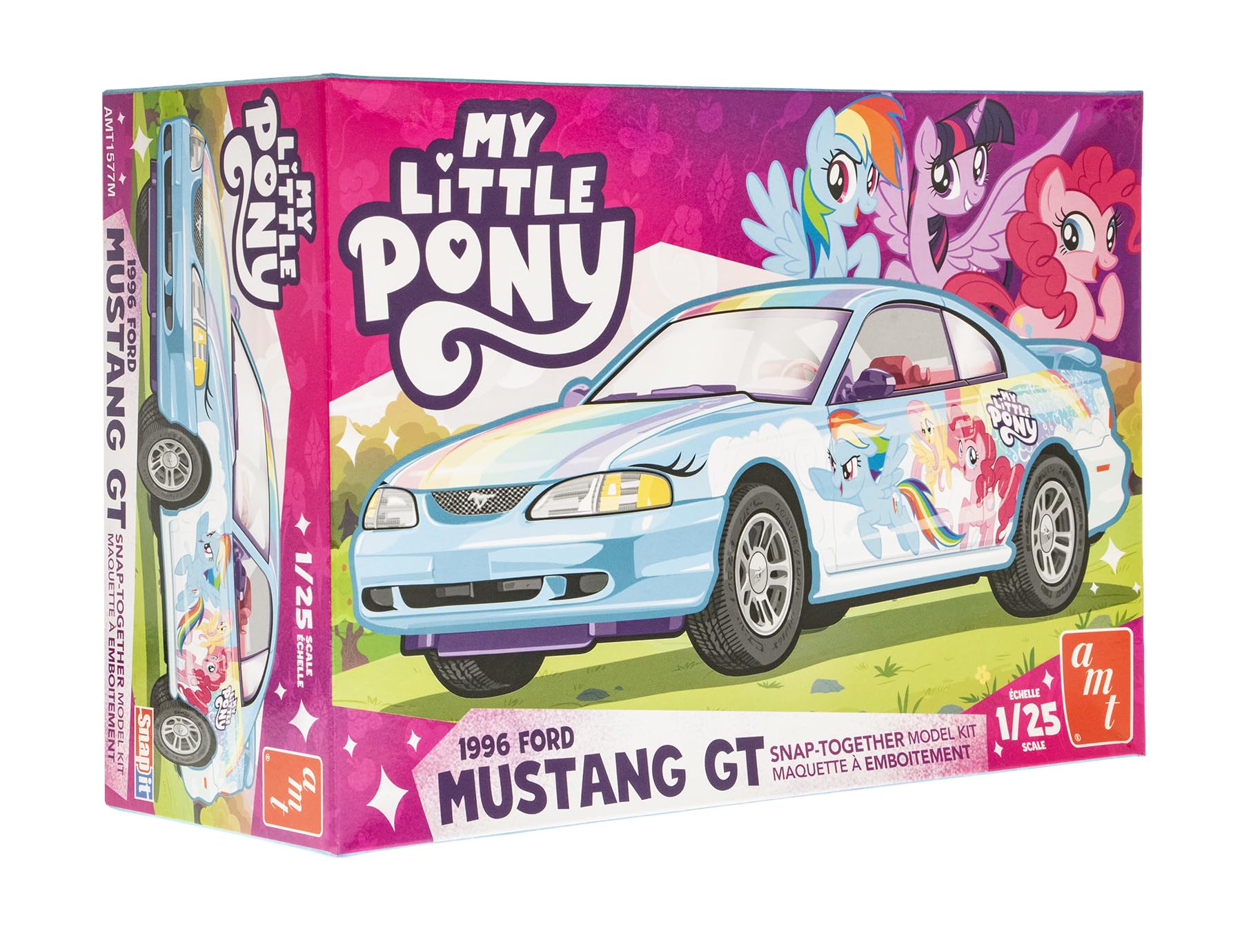 AMT 1996 Ford Mustang My Little Pony 1:25 Scale Model Kit