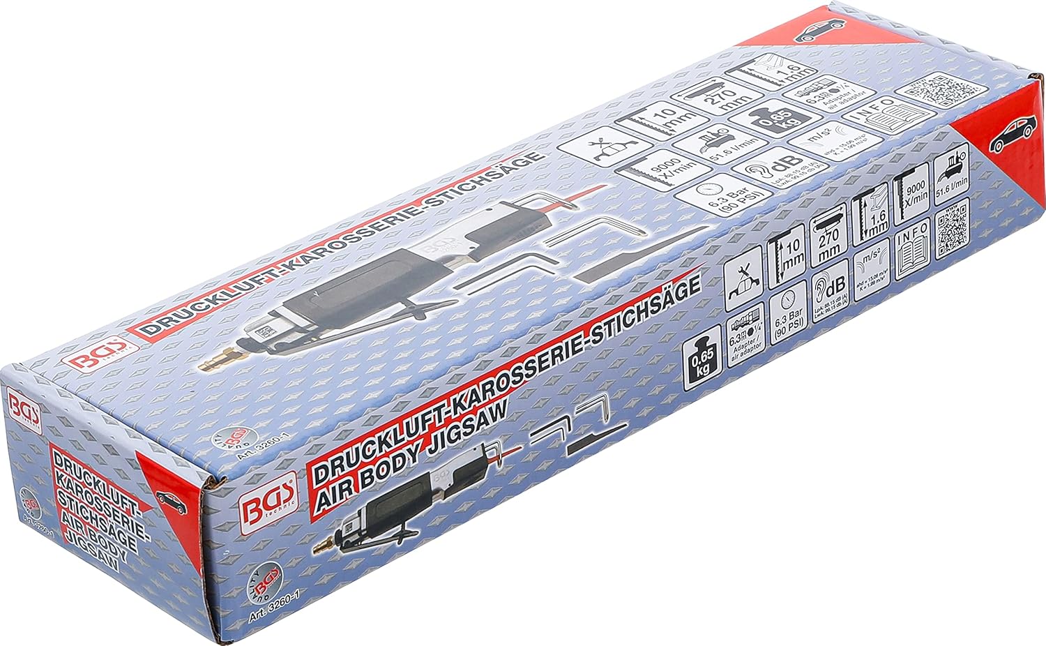 BGS Compressed Air Body Jig Saw 3260-1