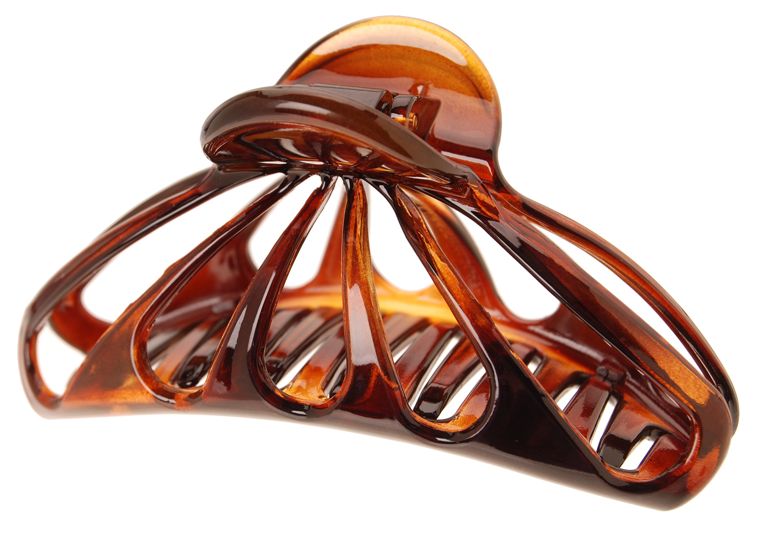 France Luxe Large Nautilus Claw Clip - Tortoise