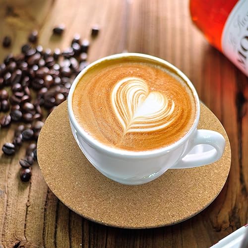 Miniatura 7 de 9 posavasos de corcho para plantas de corcho de 3 tamaños, tapete de corcho, almohadillas de corcho, almohadillas para plantas, posavasos de