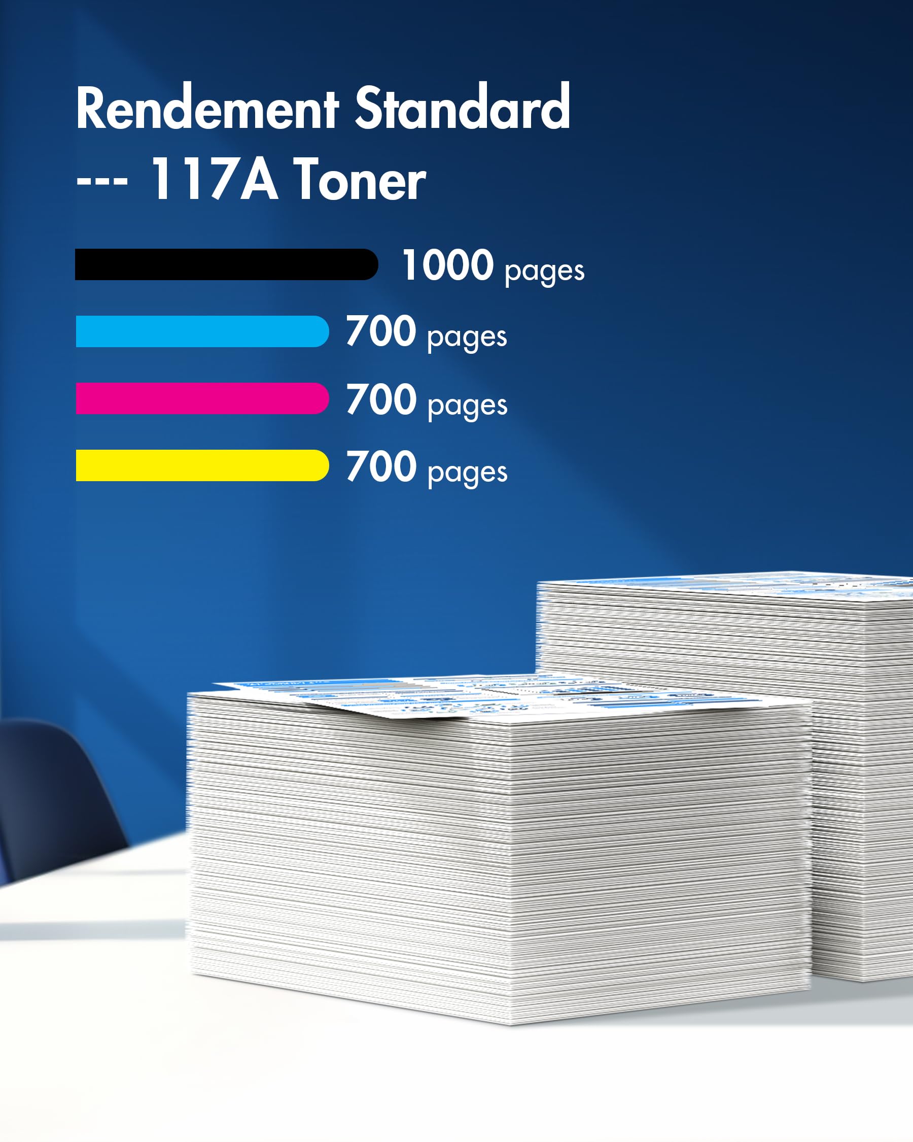 117a W2070A Cartouche de Toner Compatible pour HP Color Laser MFP 178NW