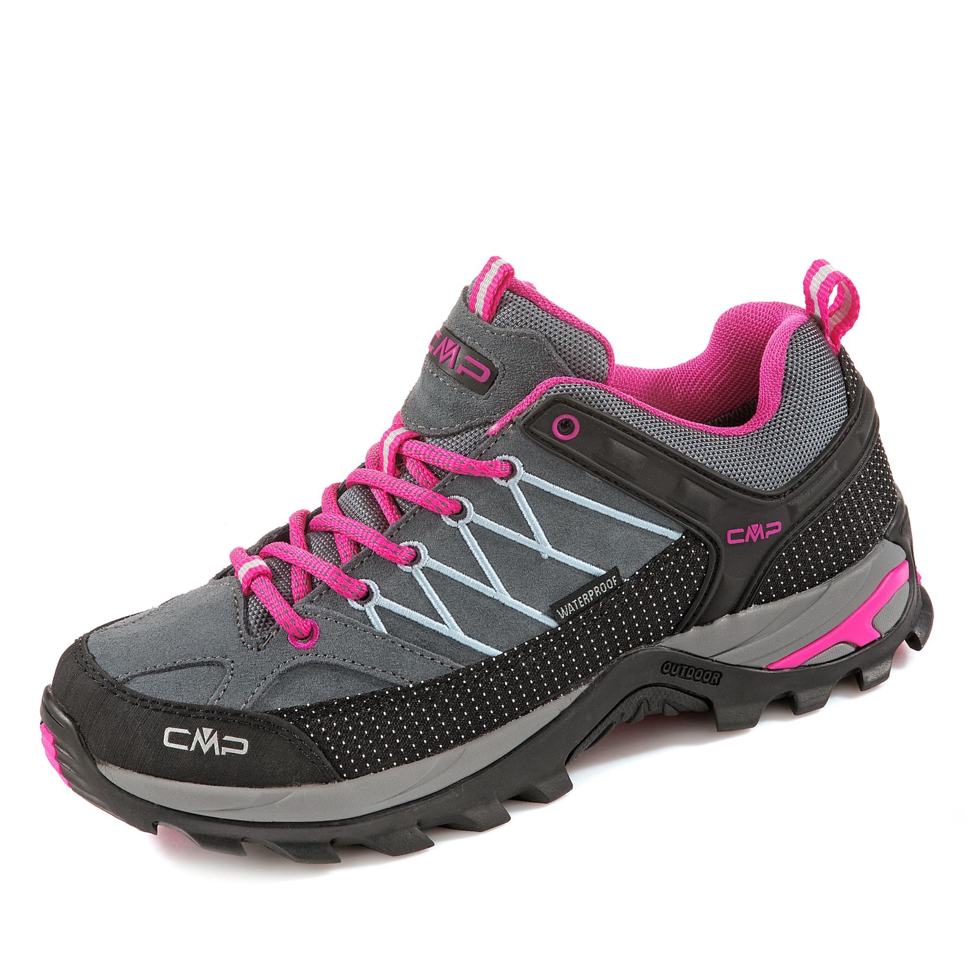 CMP Damen, Trekking- und Wanderhalbschuhe, Grey Fuxia Ice, 40 EU