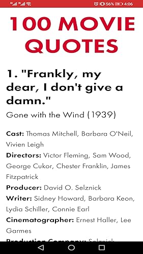 100 Movie Quotes
