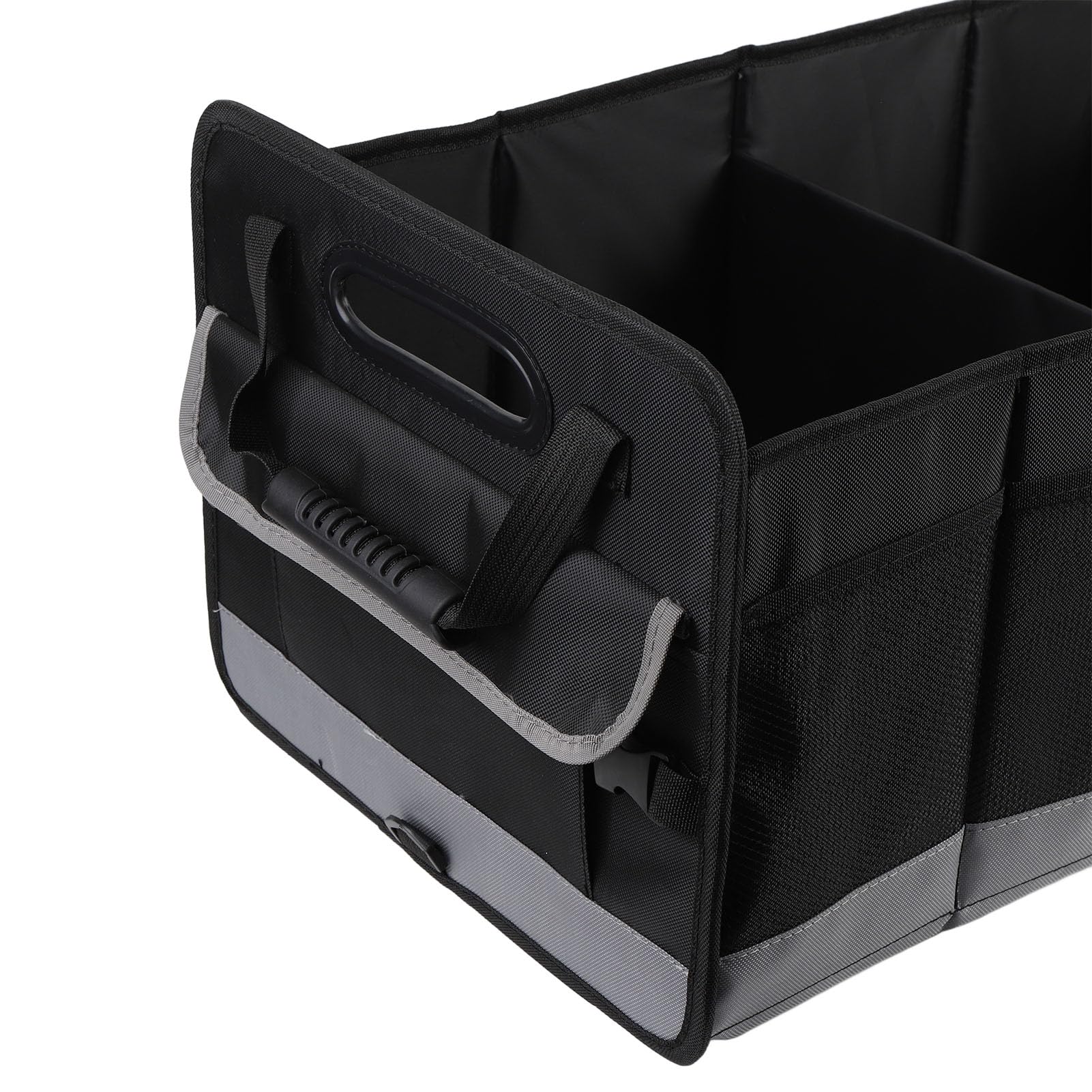 Cryfokt Pudełko do Przechowywania w Bagażniku Samochodu 95L Wodoodporny Przenośny Składany Organizer do Podróży Camping 35,43x13,78x11,81 Cala