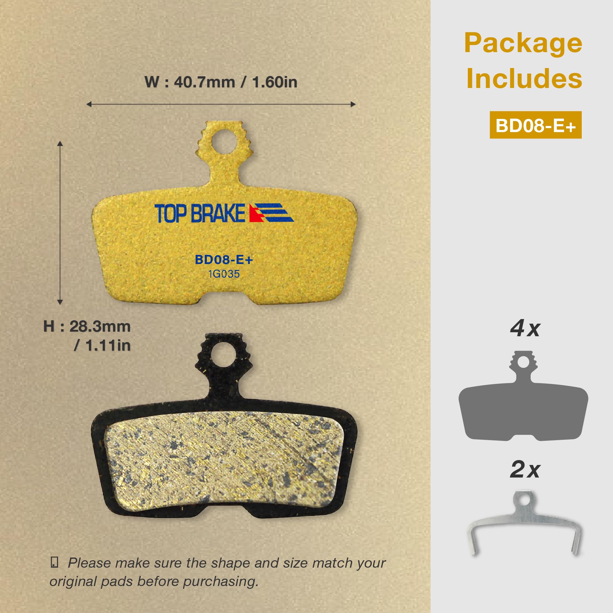 TOP BRAKE Klocki hamulcowe tarczowe kompatybilne z SRAM AVID Code R RE RSC, DB8, motywy | MTB eMTB Downhill Trail Enduro All Mountain | 2026 iF Design Award