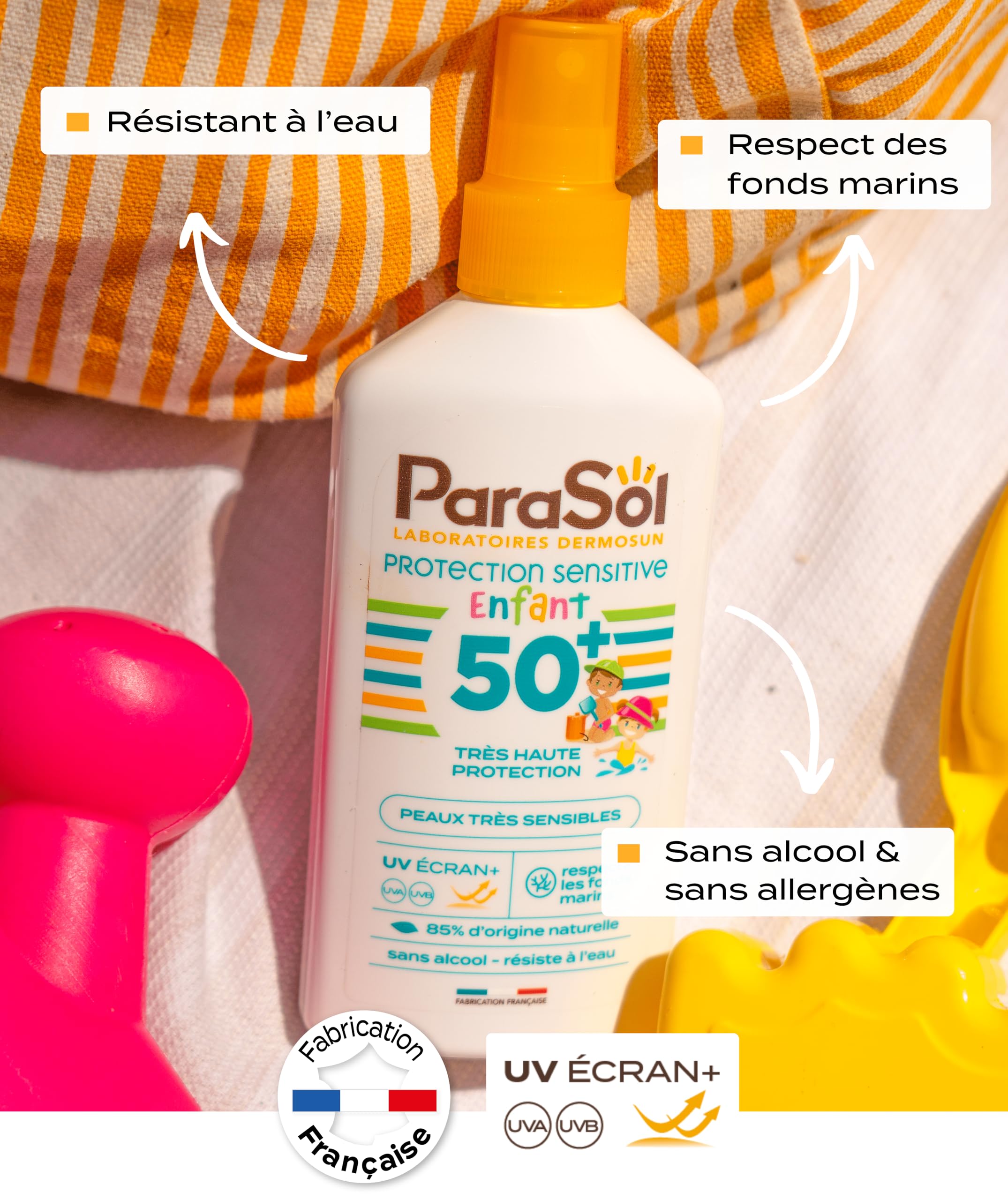 ParaSol Spray ochrona 50+ SPF specjalnie dla dzieci