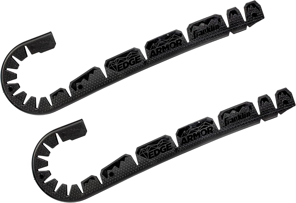 Edge Armor Hockey Stick Blade Protector | Off-Ice Training Essential, Fits Senior + Junior + Youth Sizes, Durable Impact-Resistant Plastic, Quick 3-Step Application