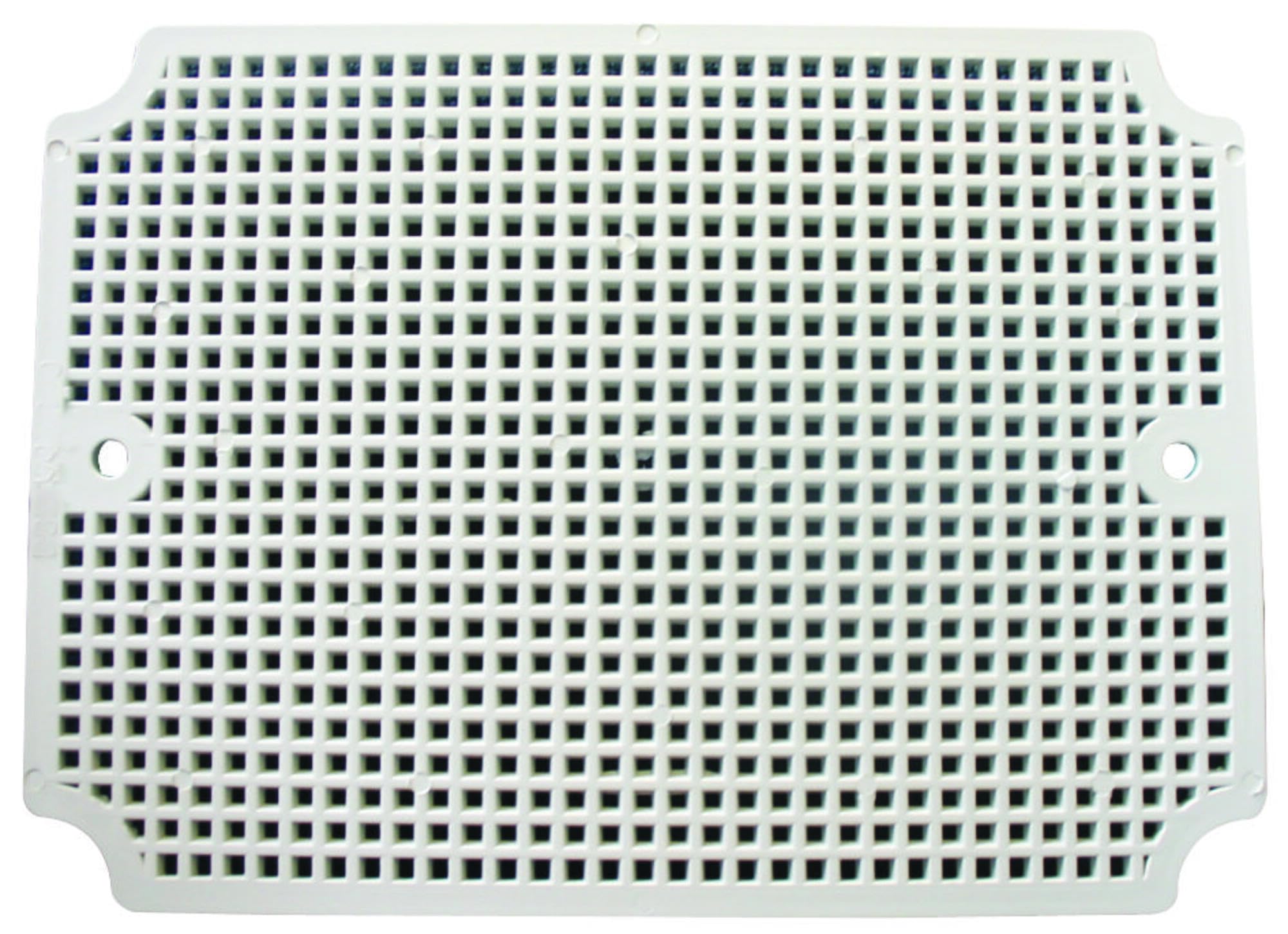 BUD Industries NBX-32932-PL ABS Plastic Internal Panel 18.23" L x 14.25" W x 0.17" H, Natural-image-30