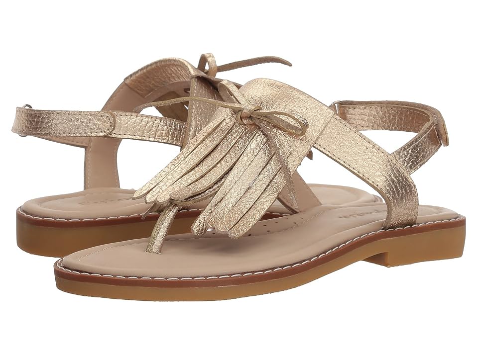

Elephantito Fringes Sandal (Toddler/Little Kid/Big Kid) (Gold) Girls Shoes
