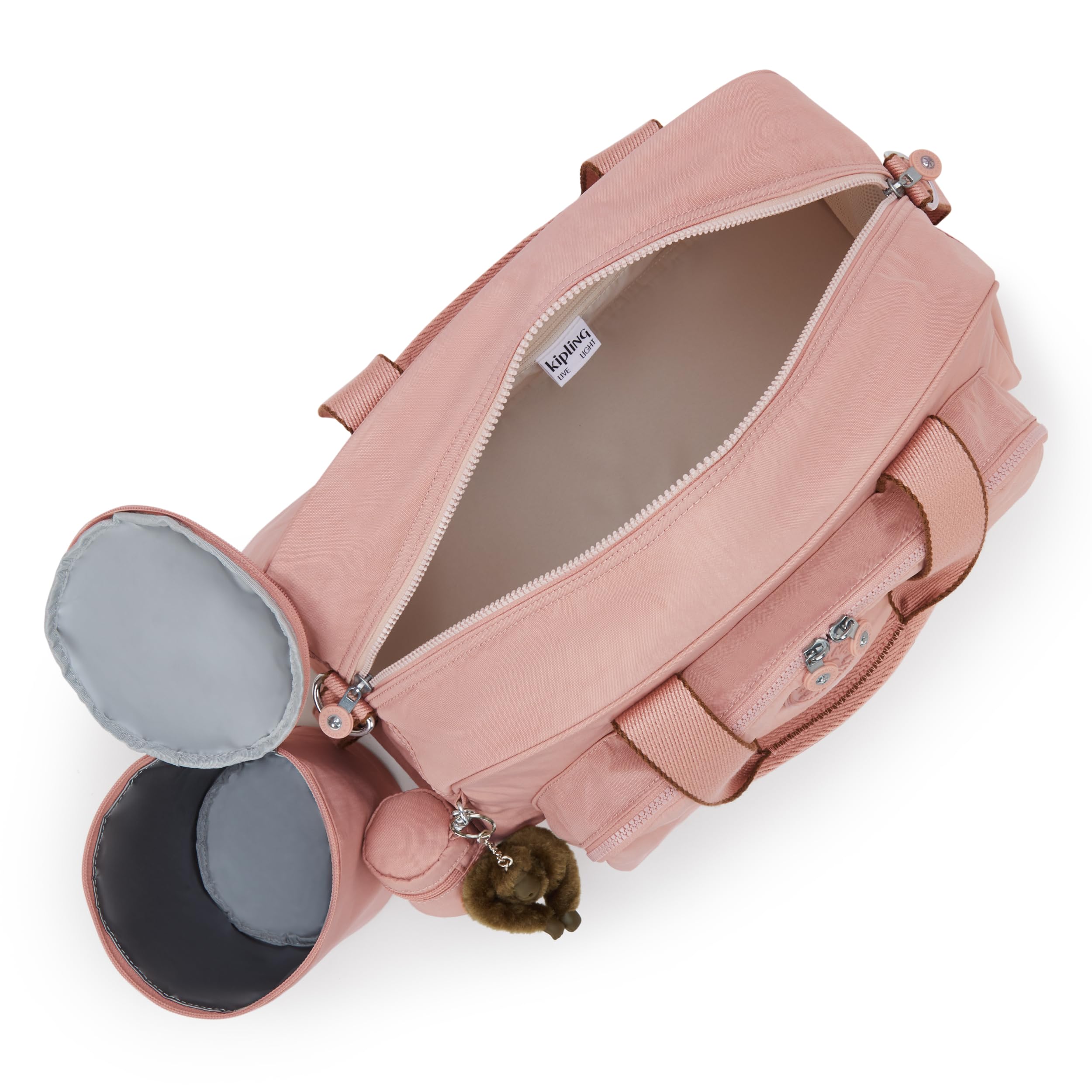 Kipling bolso de pañales Basic Camama Babybag Memory Pink rosa viejo