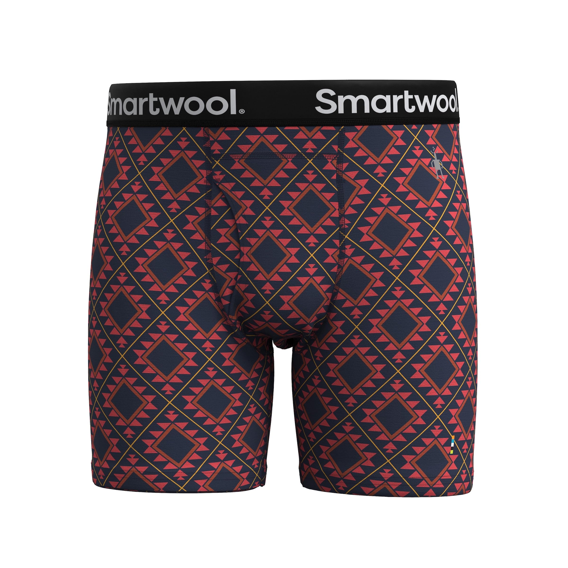 Smartwool Merino Print Boxer Brief XL Scarlet Red