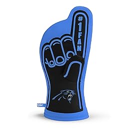 YouTheFan NFL Carolina Panthers 1 Oven Mitt, Team Color, 13.25 x 6.5 (5024887)