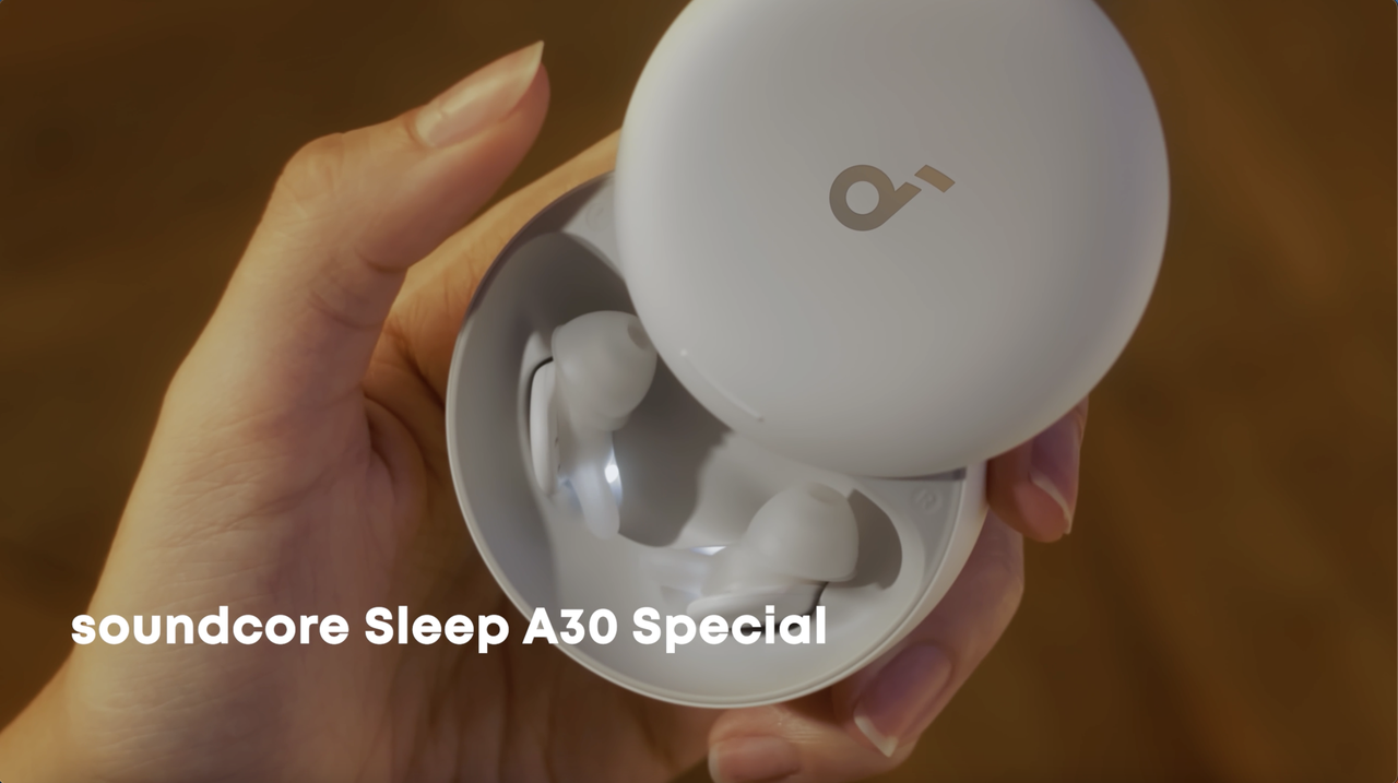 soundcore Sleep A30 by Anker, Sleep Earbuds, Active Noise