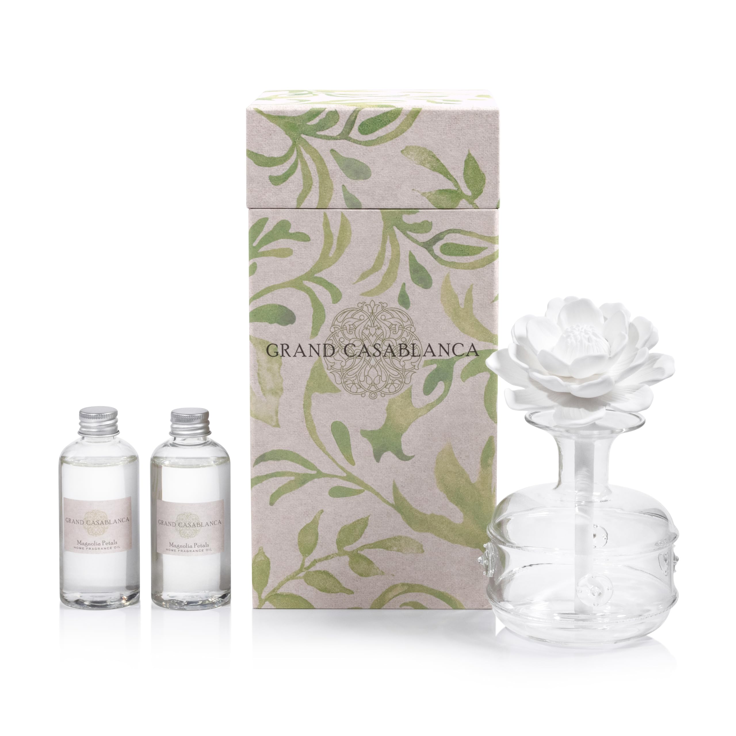 Amazon.com: Zodax Grand Casablanca Porcelain Oil Diffuser - 6.76