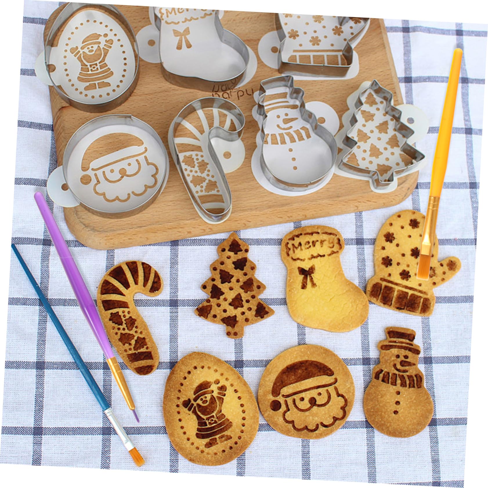 DECHOUS 3sätze Teiliges Fondant Modellierwerkzeug Set Kreative Backwerkzeuge Für Präzise Tortendekoration Aus Hochwertigem Kunststoff Und Edelstahl Für Kuchen Kekse Und Desserts