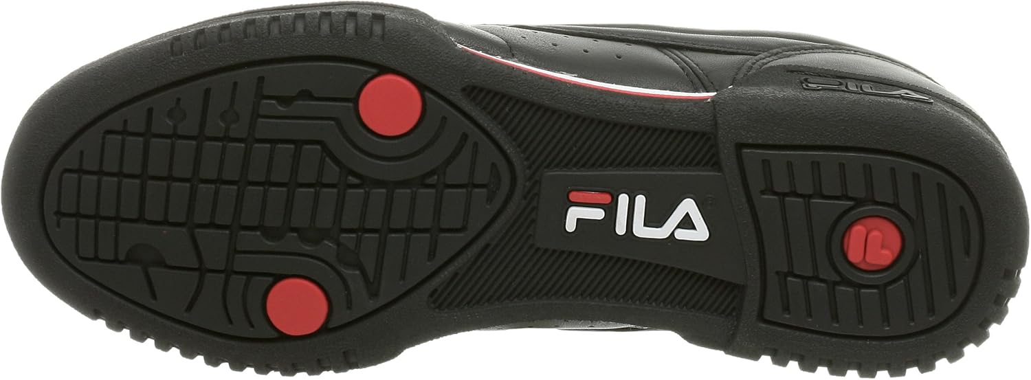 Fila Men's Original Fitness Sneaker 6.5 Black/White/Red