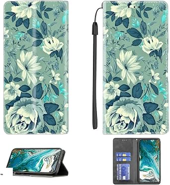 OSNCG Case Compatible for Xiaomi Moaan Inkpalm 5 Phone Case Cover PU Leather Kickstand Magnetic Wallet Case CPT1