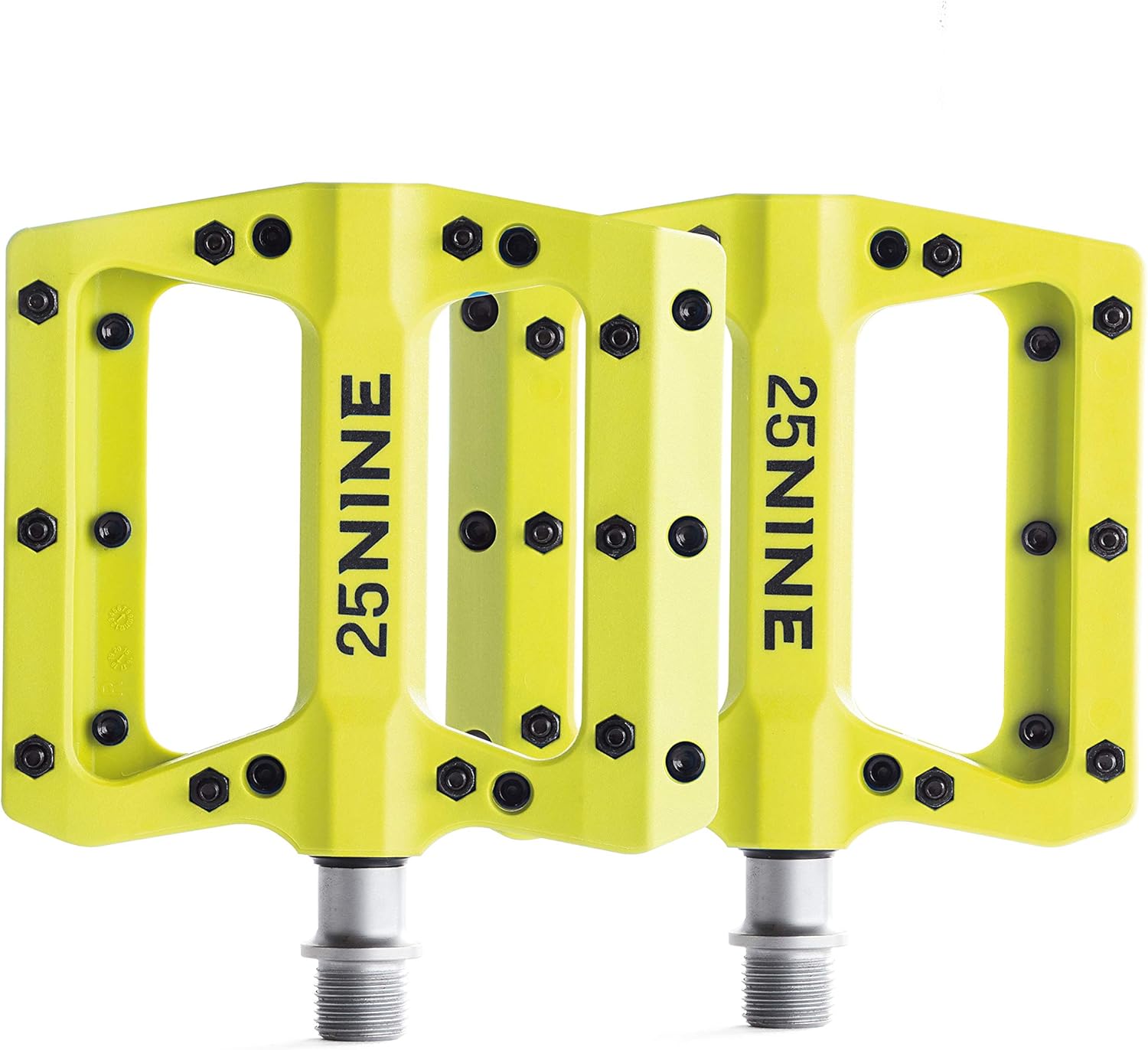 Bushido BMX Platform Pedals - Durable Thermoplastic Bike Pedals for BMX and MTB - Multiple Color Options