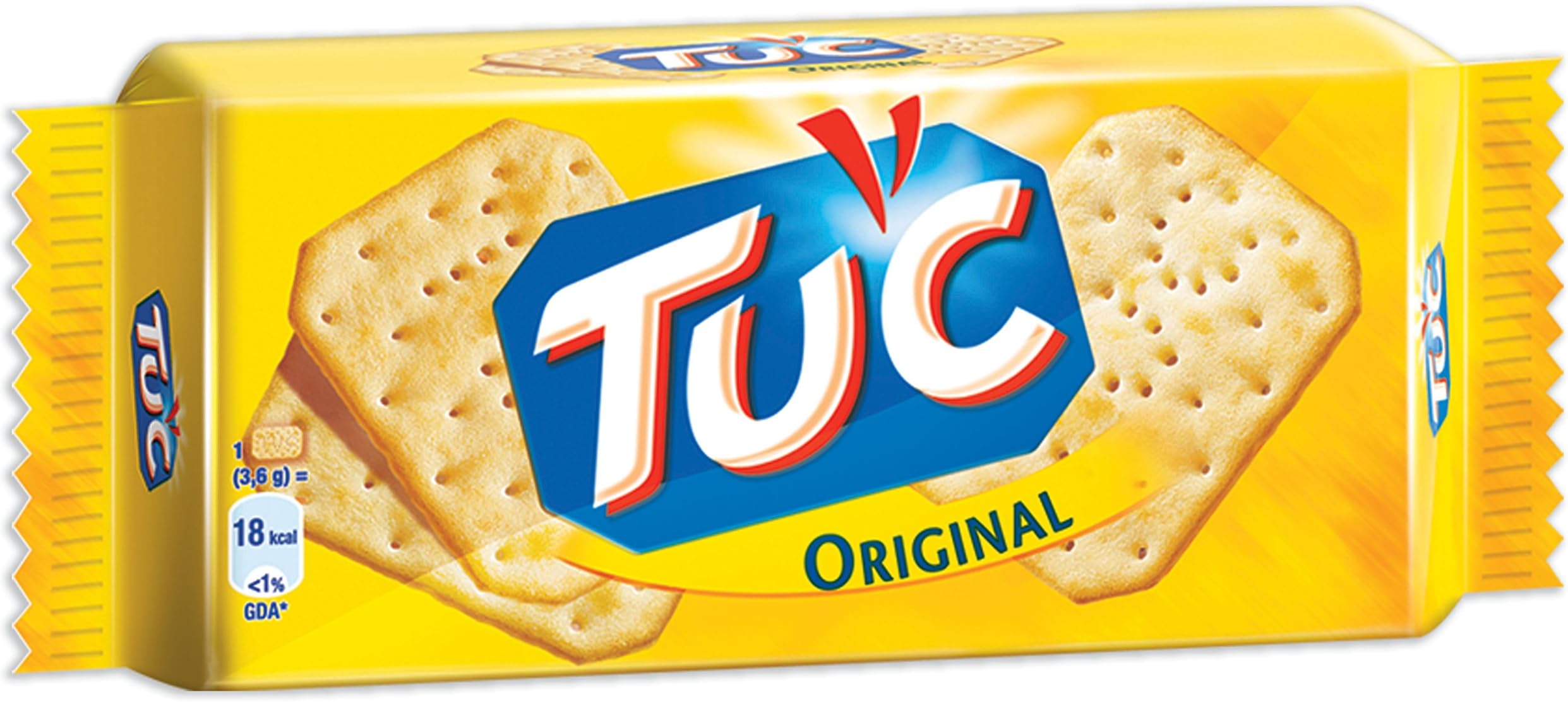 TUC Snack Cracker Biscuit - ORIGINAL / CLASSIC - 8 x 3.52oz / 100g PACK