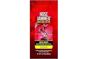 Hunting Dryer Sheets with Cover Scent for Deer Hunting